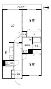 ユーコート東武練馬の間取り画像