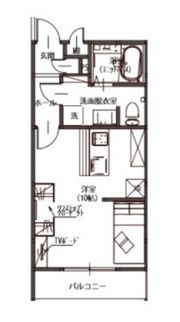 reve中島の間取り画像