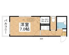 プレール庭瀬駅前の間取り画像