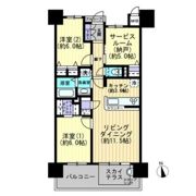 ロイヤルガーデン桜町レジデンスの間取り画像