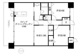 アルファステイツ三番町の間取り画像