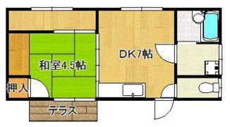 植木戸建ての間取り画像