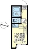 ユナイト根岸キャンプデービッドの間取り画像