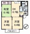 フォーレスODA A棟の間取り画像