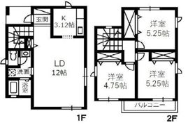 ベルホワイトの間取り画像