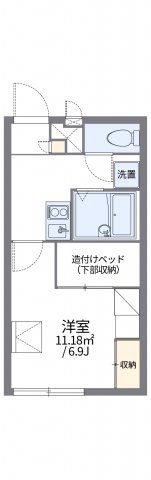 レオパレス西賀茂の間取り画像