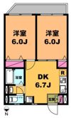 月村マンションNo.22の間取り画像