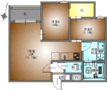 REGALEST CITY道徳の間取り画像