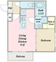 Cherim野並の間取り画像