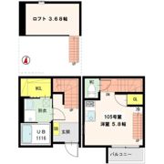 VIRGO南鍛冶町の間取り画像