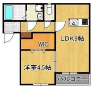 LaLuce黒住の間取り画像
