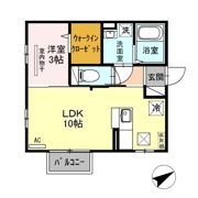 グランディール笹崎の間取り画像