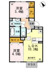 サニーヒルズの間取り画像