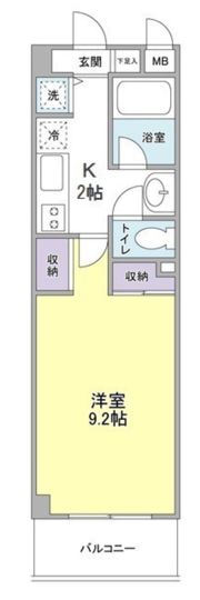 ビタ フェリーチェの間取り画像