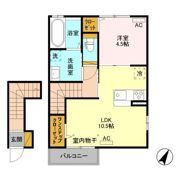 カーサドルチェの間取り画像
