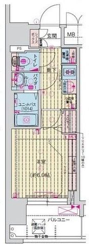 プレサンス大正エミナンスの間取り画像