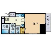 ハイネス大手門の間取り画像