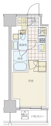 リビオメゾン戸越銀座の間取り画像