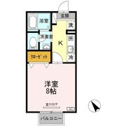 セジュールクレアの間取り画像