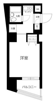 プレール新宿余丁町の間取り画像
