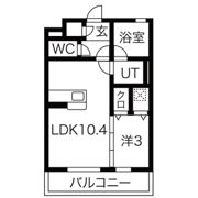 リジョイスリバー2の間取り画像