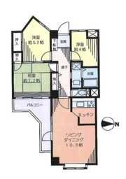 ディアハイム北品川の間取り画像