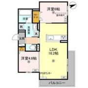 D-residence荘園Bの間取り画像
