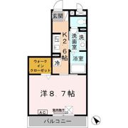 セジュール六甲道の間取り画像