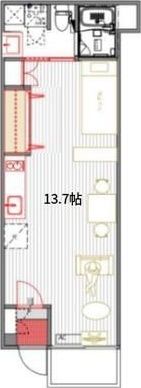 北通ハイツの間取り画像