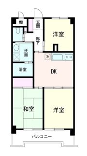 LAZ KONANDAI（LAZ港南台）の間取り画像