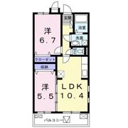フレール与野本町六番館の間取り画像