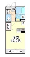 ローズコート芦屋の間取り画像