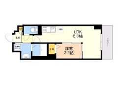 FMT RESIDENCE HAKATA MINOSHIMAの間取り画像