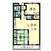 クリオコート62の間取り画像