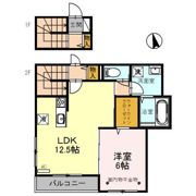 メゾン ド ボヌール Bの間取り画像