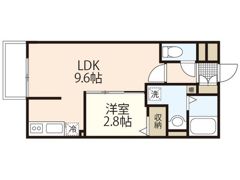 月光南観音壱番館の間取り画像