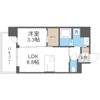 S-RESIDENCE難波西alterの間取り画像