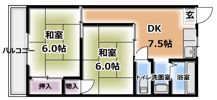 ヒロミツイーストの間取り画像