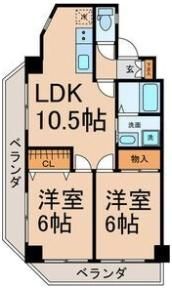 パラッツオダンケの間取り画像