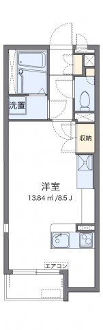 ミランダストーンイエロー加古川の間取り画像