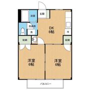 コーポKAの間取り画像