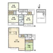 美しが丘西戸建の間取り画像