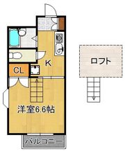 ナチュルシーブリーズB棟の間取り画像