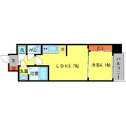 SERENiTE本町エコートの間取り画像