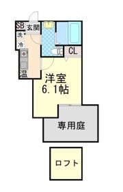 ダイドーメゾン神戸六甲の間取り画像