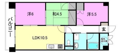 エステートシンの間取り画像