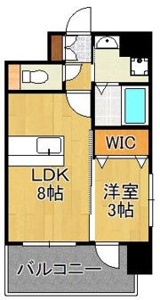 ルークス穴生の間取り画像
