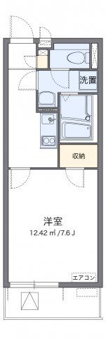 クレイノSASALAの間取り画像