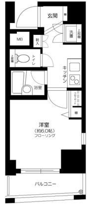 ジェー・クラウド中野南台の間取り画像