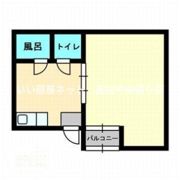 花ノ宮アパートの間取り画像